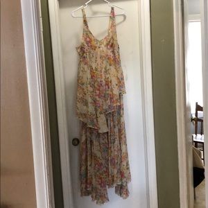 NWT Unif Floral High Low Dress